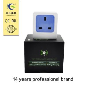 Wifi Enabled Smart Plug Wifi Wall Plug Smart Wifi Power Socket Outlet UK Standard made in China
