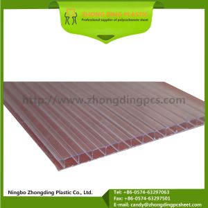 Clear Double Wall Hollow Policarbonate Sheet