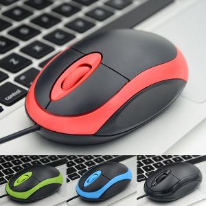 Bulk Cheap Optical Computer Mouse Mini Wired Mouse For Computer