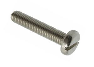 1.4567,AISI304cu,S30430,DIN85 Pan Head Slotted screws
