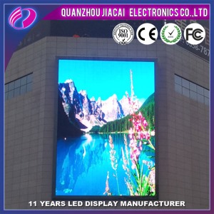 P10 Full Color LED Advertising Display / Outdoor Advertising LED Display Full Color Video Wall