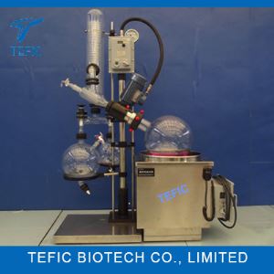 10L 20L Used Rotary Evaporator with Vertical Condenser Used In Pharmaceutical Chemical , New Design Rotary Evaporator with Cheap Price