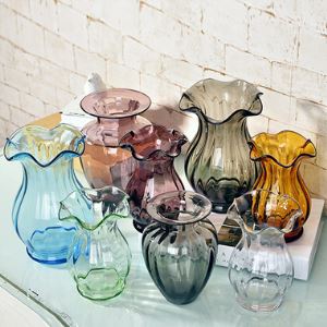 Decals Solid Hemp Rope Glass Vases