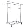 Perfect home collapsible hanging garment clothes rack