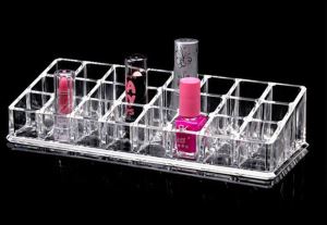 Acrylic Lipstick Display Stand For Home Or Salon Use