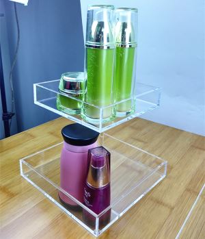 Acrylic Perfume Bottle Display Stand