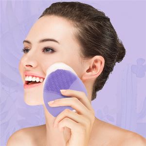 Sunmay Sonic Silicone Face Cleansing Brush Lavender