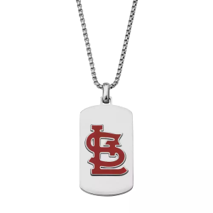 Wholesale St. Louis Cardinals Team Logo Dog Tag Necklace