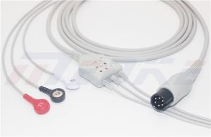 General 6 Pins ECG Cable