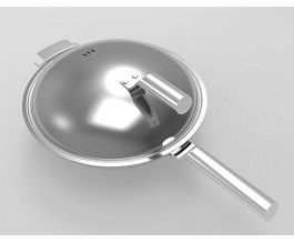 Stainless Steel Non-stick Frying Pan