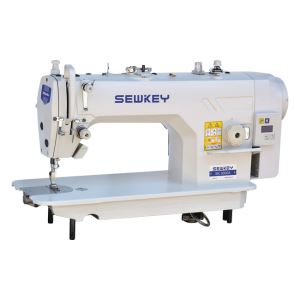 High Speed Single Needle Direct Drive Lockstitch Sewing Machine for Heavy Duty