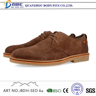 Mens Casual Brown Leather Shoes Casual Sneakers Shoes For Guys