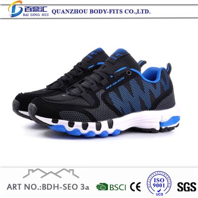 Spring Summer OEM/customize Blue High Top Running Shoes/ Sneakers Shoes For Men