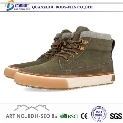 Young Mens Brown Casual Work Shoes Mens Leisure Shoes