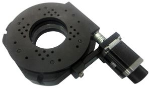 High Precision Rotary Stage:WN03RA200S,Aluminum Alloy,Black-anodized