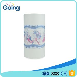 Non Breathable PE Film With Printing Raw Material For Training Pant Baby Diapers