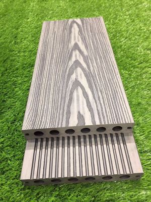 Latest Decking Technology WPC Co-Extrusion Decking 3D Embossing Decking
