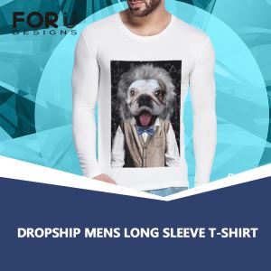 Dropship Mens Long Sleeve T-shirt
