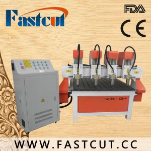 FASTCUTHot-selling 1325-4 Woodworking Engraving Machine servo motor CAD / CAM design software