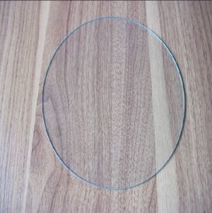 Elliptical Oval Glass Tops