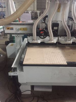 CNC Multi Spindle Drilling Machine For Acoustic Panel