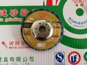 Aluminum Oxide Flap Disc with steel backing plate