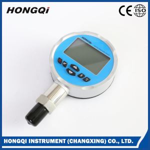 109mm LCD Display High Precision Digital Pressure Gauge with Lower/Back Mount ZG1/2'',G1/2'',1/2'' NPT ±0.1/0.2/0.5% Accuracy