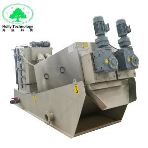 Sludge Dewatering Machine For Wastewater Treatment