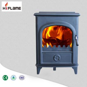 HiFlame Small Freestanding Multi Fuel Steel Wood Burning Stove AL905