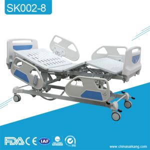 China Medical 5-Function Electric Hospital Care Bed