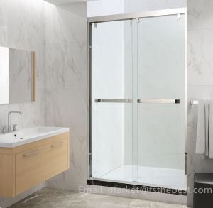 Bathtub Shower Frameless DS301 Sloding Showers Customized
