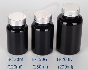 150ml Color Made PET Plastic Natural Pill Capsule Use Medicine Standard Bottle with Child Proof Cap