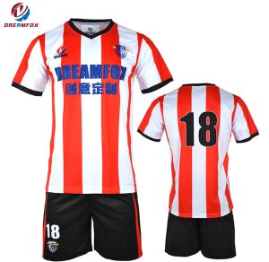 Newest Digital Printing Customized Wholesales Soccer Jersey Set Uniforms