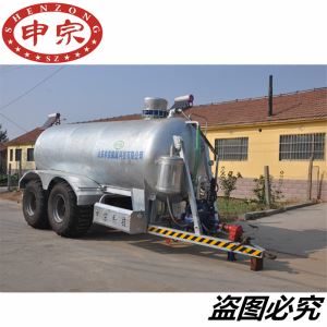10 Ton 4 Wheel Tandem Axle Water Tank Trailer For Tractor