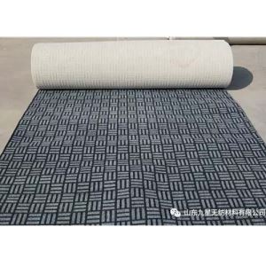 Grey Square Jacquard Carpets