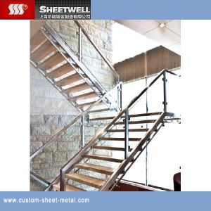 Metal Stainless Steel Handrail and Balustrade for Balcony Veranda Corridor Street Sidewalk Pavement Trottoir