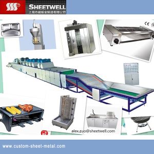 Metal Stainless Steel Commercial Food Machinery Shell Cover Equipmet Part