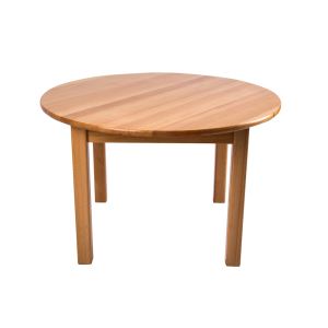 Wooden Circle Tabel For Children Education