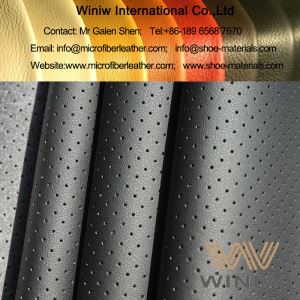 High Quality Perforated Faux Leather Fabric For Car Seats Upholstery
