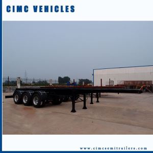 20ft 40ft Container Chassis Price Skeleton Trailer For Sale - CIMC