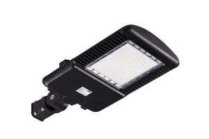 150W DLC Premium Listed 150 Watt Outdoor LED Parking Lot Light Fixture with Type III Light Distribution