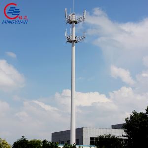 Polygonal Self Supporting Telecommunication Tower For Antenna