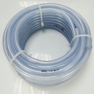 Plastic Transparent Fiber Braided PVC Hose Pipe