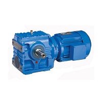 Helical Worm Geared Motor S Series