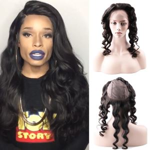360 Lace Frontal Closure With Cap