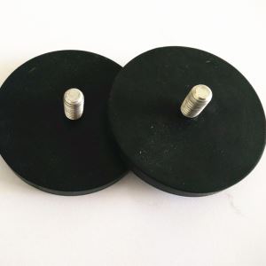 Inner Screw Hole Rubber Coated Magnet Holding Magnet