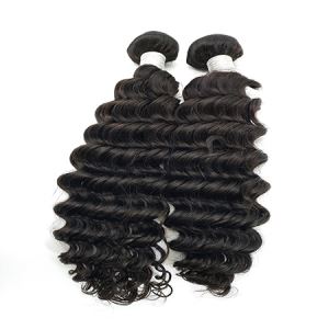 Large Stock Remy Cambodian Hair Deep Wave Human Hair Weft