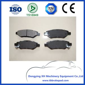 High Temperature Resistance Ceramic Mountain Region Front Brake Pad With E Mark Certification D1337