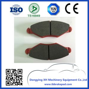Low Noise High Performance And Temperature Brake Pads For Peugeot D1143