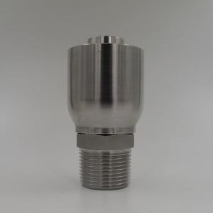 Stainless Steel Crimp Fitting For R2 Hose
